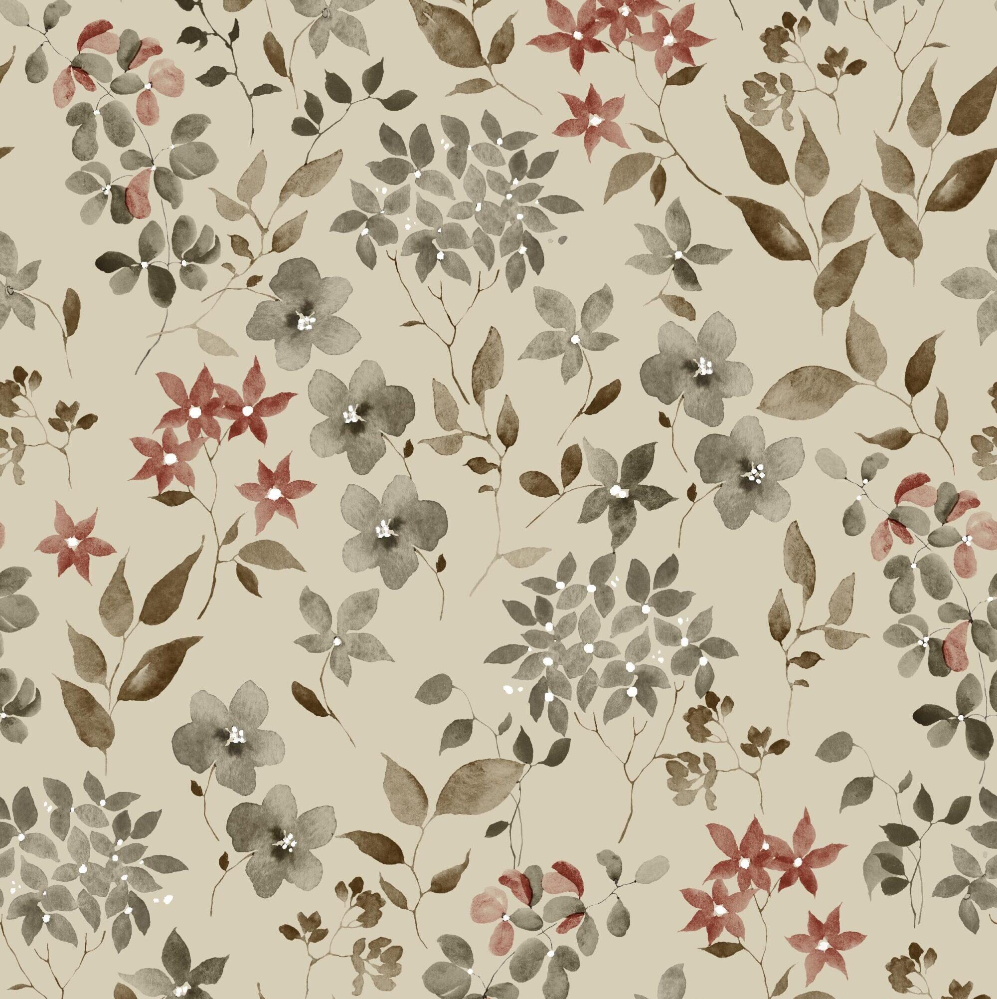 Akryldug med antislip - Bina Lico grå - i metermål