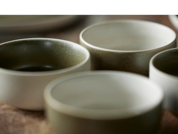 Studio Round North Skål 11 cm 4 stk. Moss mix