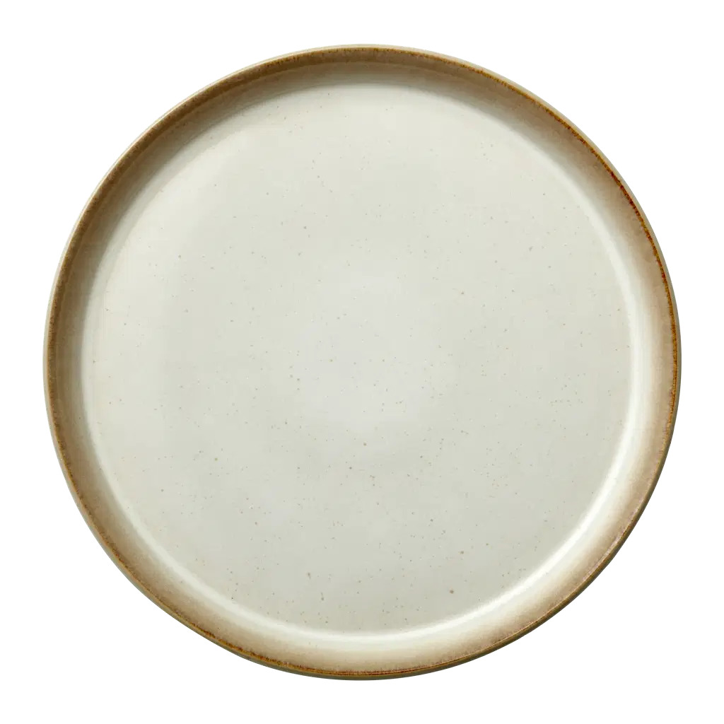 BITZ Gastro Tallerken Dia. 27 x 2,5 cm Creme/creme*