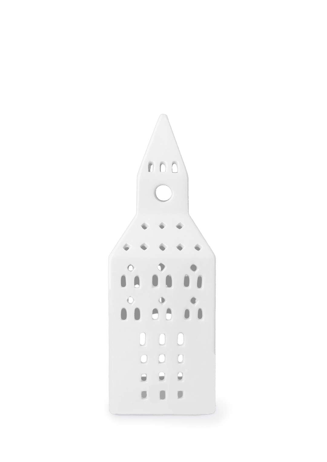 Kähler Urbania Lyshus Kirketårn H20 hvid