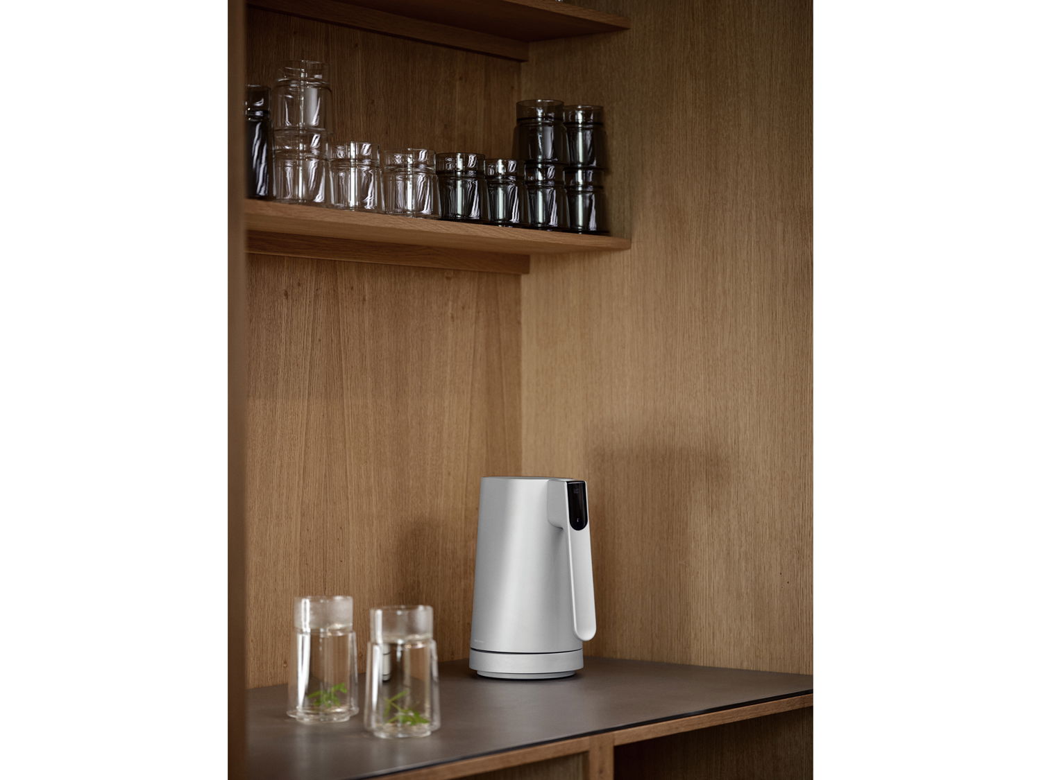 Jacob Jensen Elkedel 23 x 16 x 26 cm 1,2 liter Silver