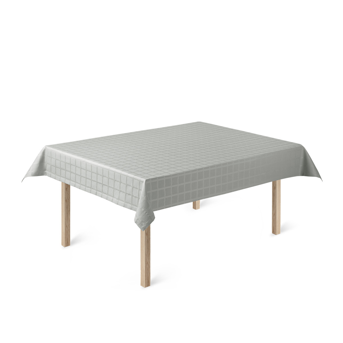 Brick Damaskdug grå 150x220 cm