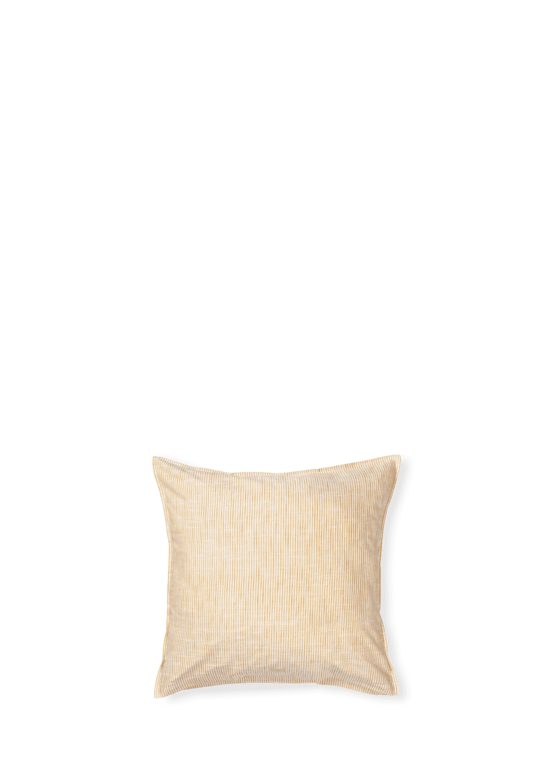 Monochrome Lines Pudebetræk 63x60 cm okker/hvid 