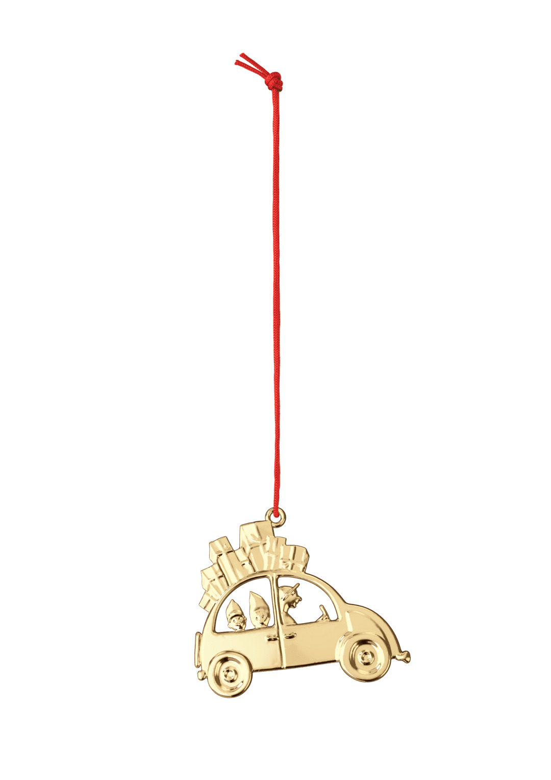 Julebil H6.5 forgyldt Karen Blixens Jul