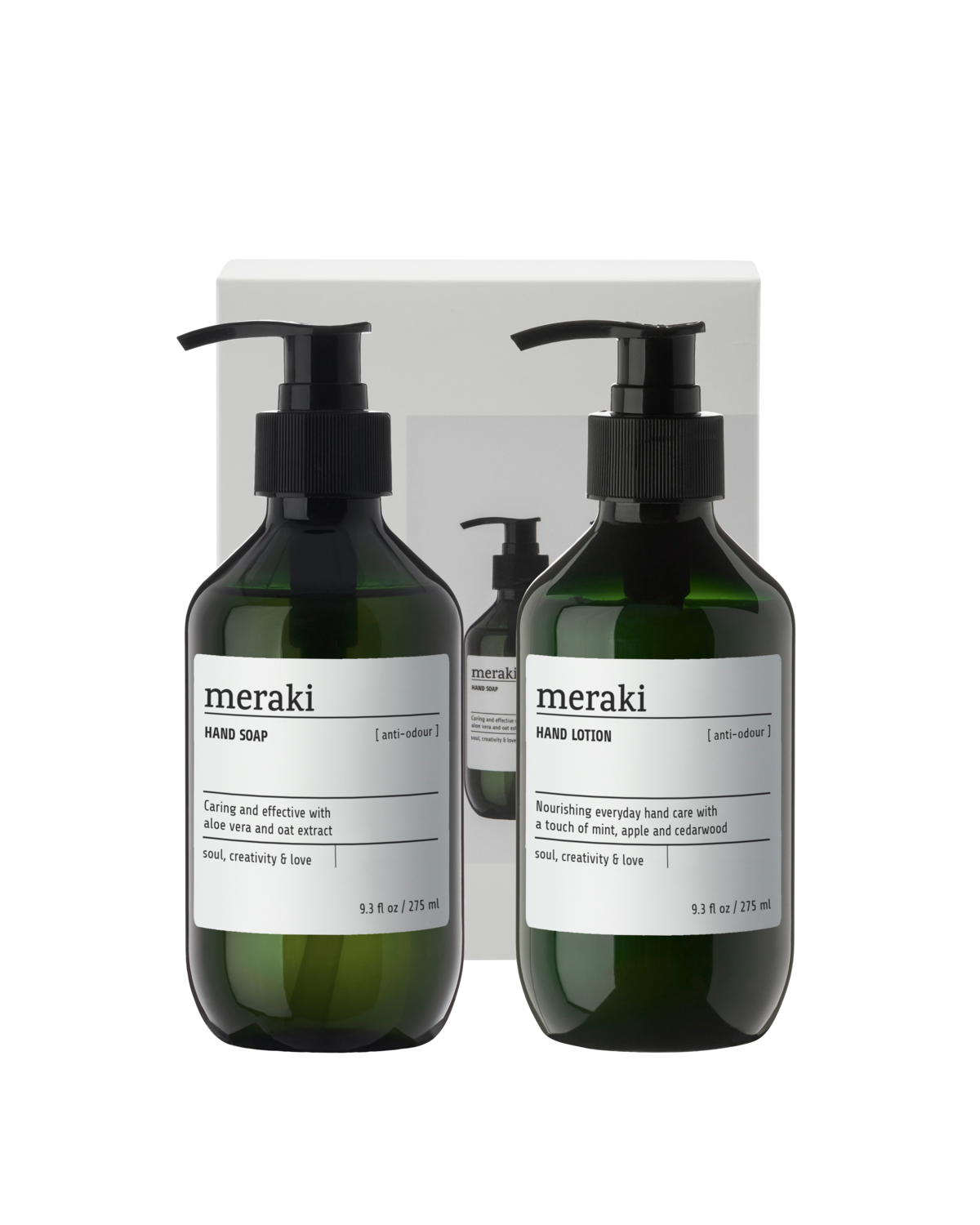 Meraki Gaveæske, Simple hand care Anti-odour, 275 ml