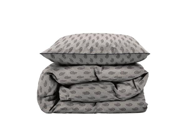 Södahl organic Boheme Sengetøj 140 x 200 cm Grey*