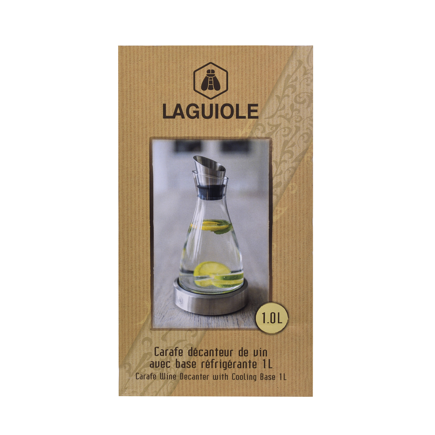 Laguiole Karaffel med Vinkøler bund
