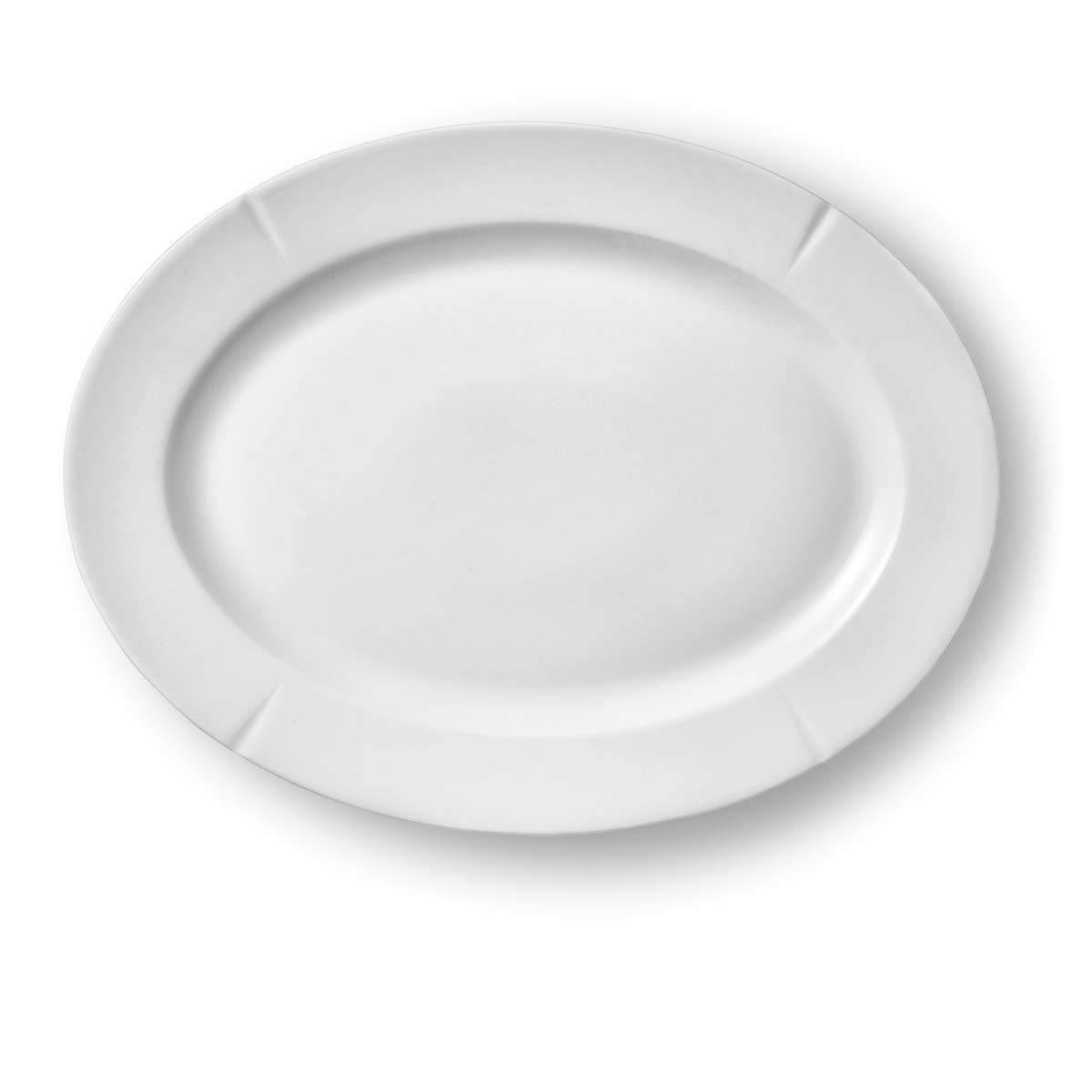 Grand Cru Oval tallerken 30x23 cm hvid, 4 stk