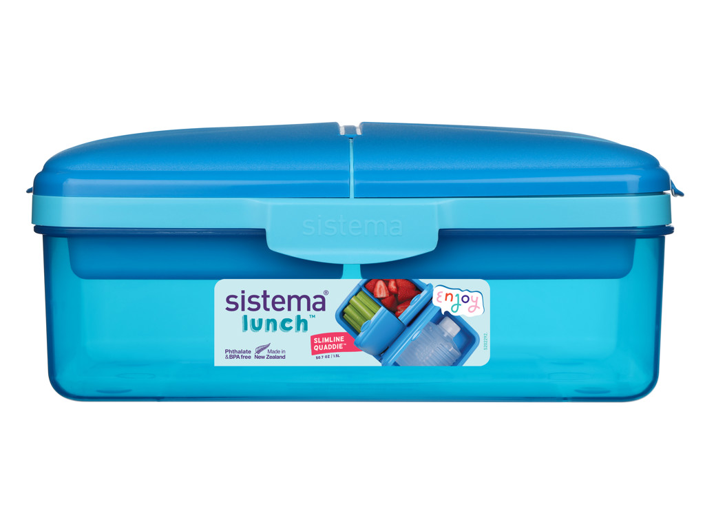Sistema Slimline Quaddie 1,5L, Blå