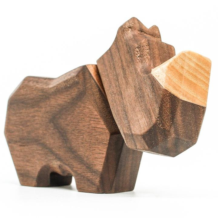 FableWood Lille Næsehorn (2 dele)