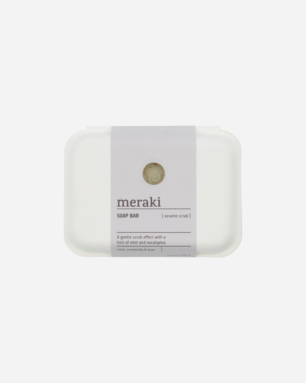 Meraki Sæbebar, Sesame Scrub