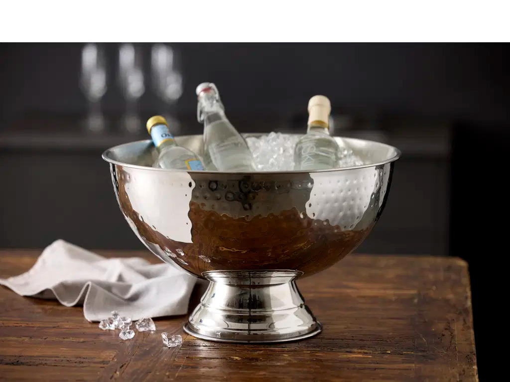 Champagnebowle Bar 39,8 x 23,5 cm Silver metallic