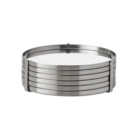 Arne Jacobsen glasbakke, 6 stk.