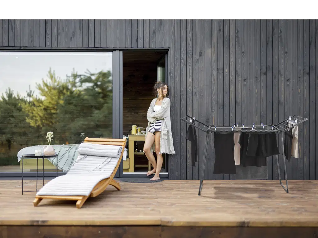 Leifheit Tørrestativ Pegasus 150 Sort