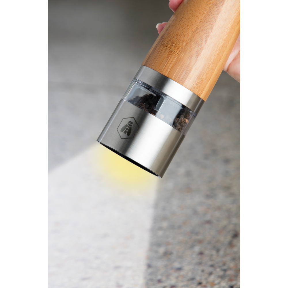 Laguiole Elektrisk Salt og Peberkværn Bambus