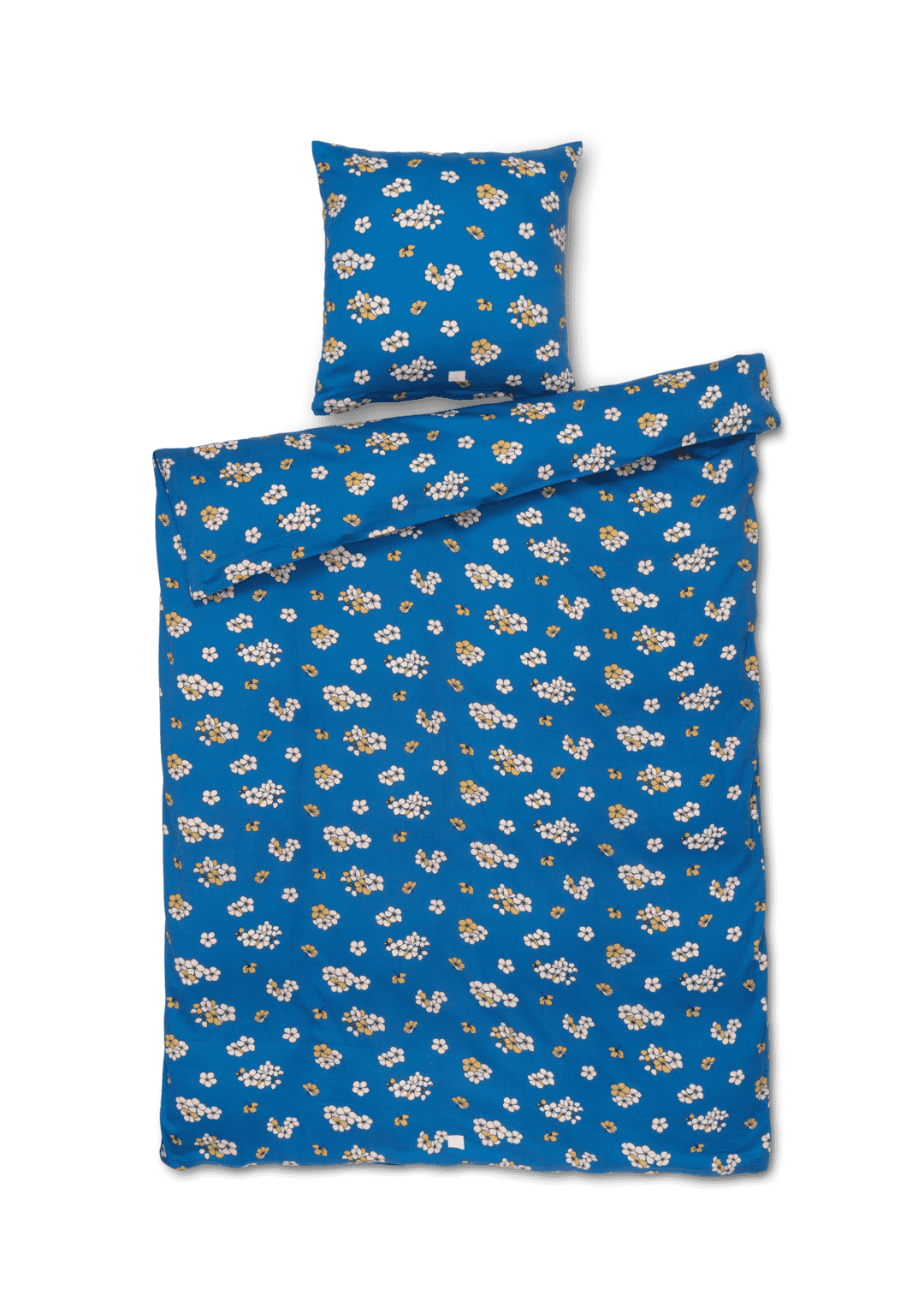 Grand Pleasantly Sengetøj 220x220 cm blå SE