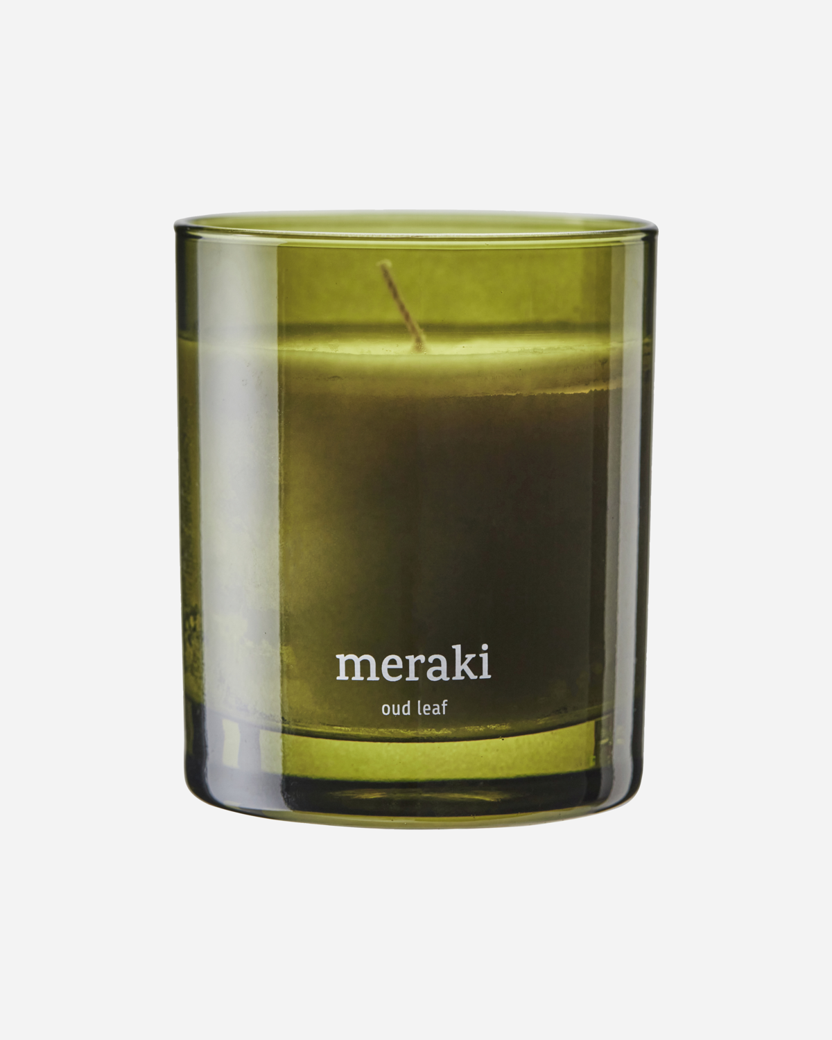 Meraki Duftlys, Oud leaf, Grøn