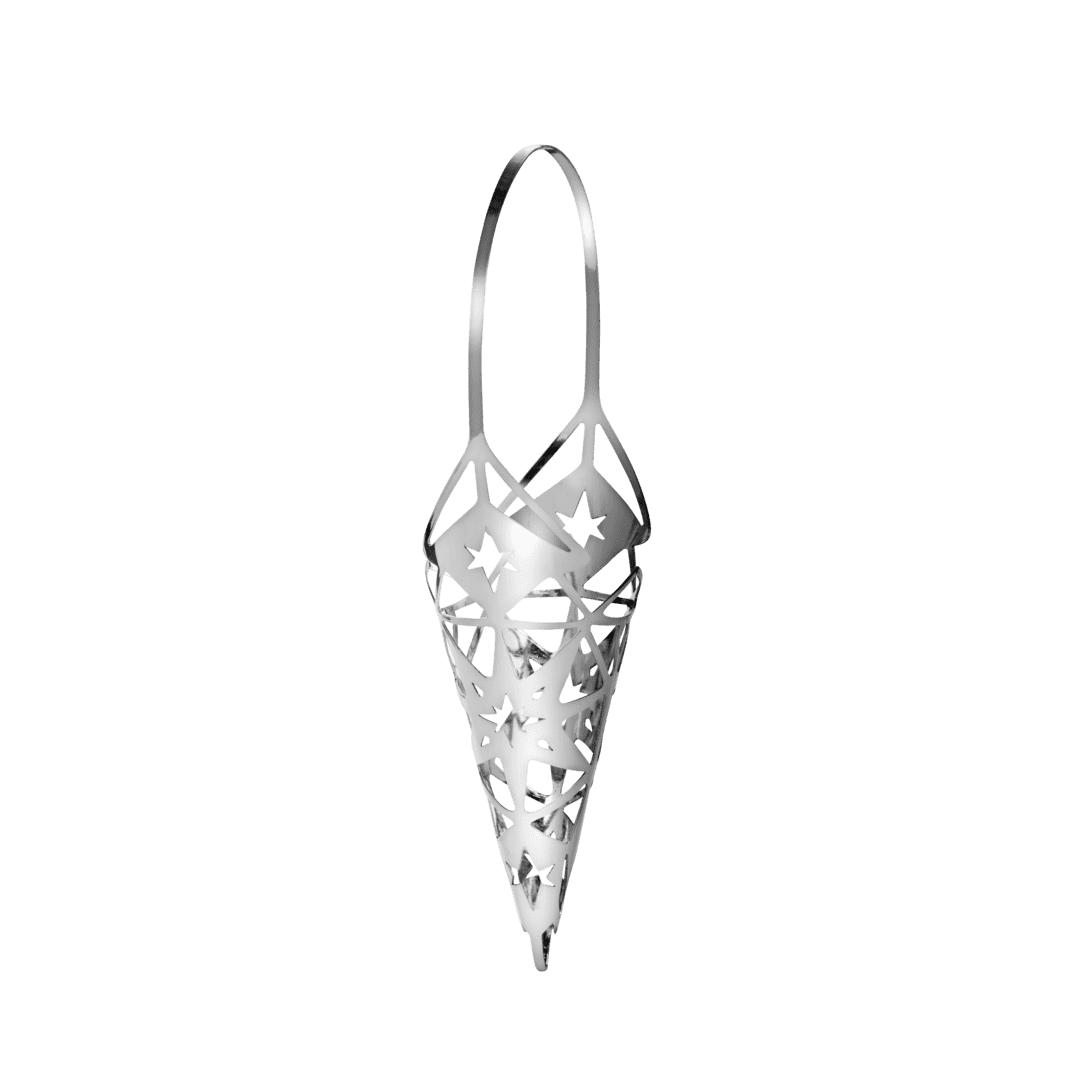 Kræmmerhus H15,6 forsølvet