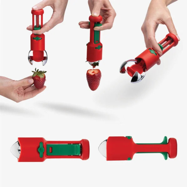 Dreamfarm Hullapit udstener - Rød/Grøn