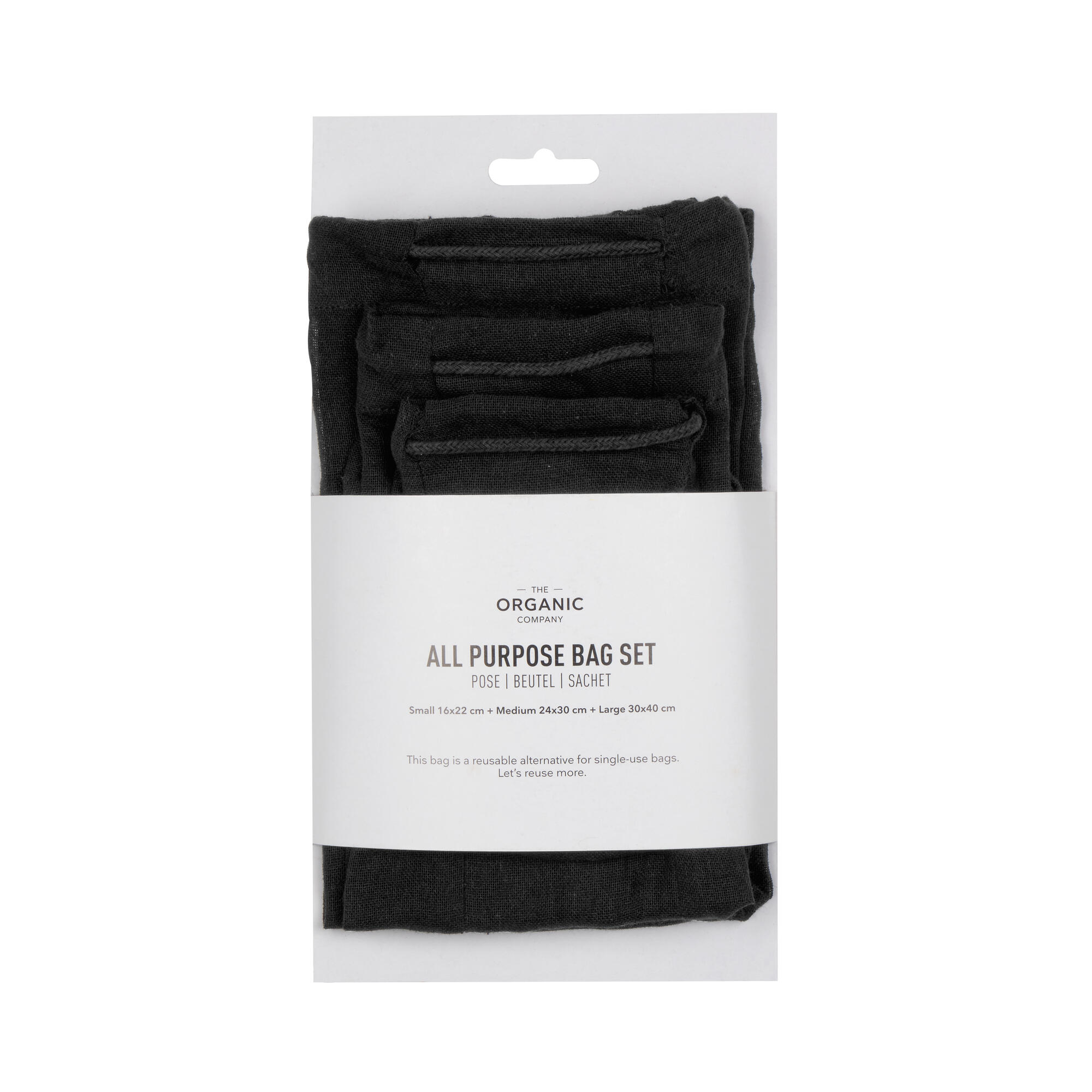 All Purpose Bag Set, Black*