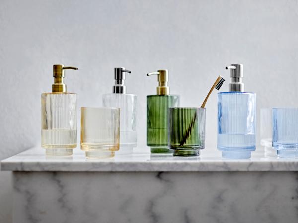 Södahl Clarity Sæbedispenser Dia 8 x 19 cm Mørkegrøn