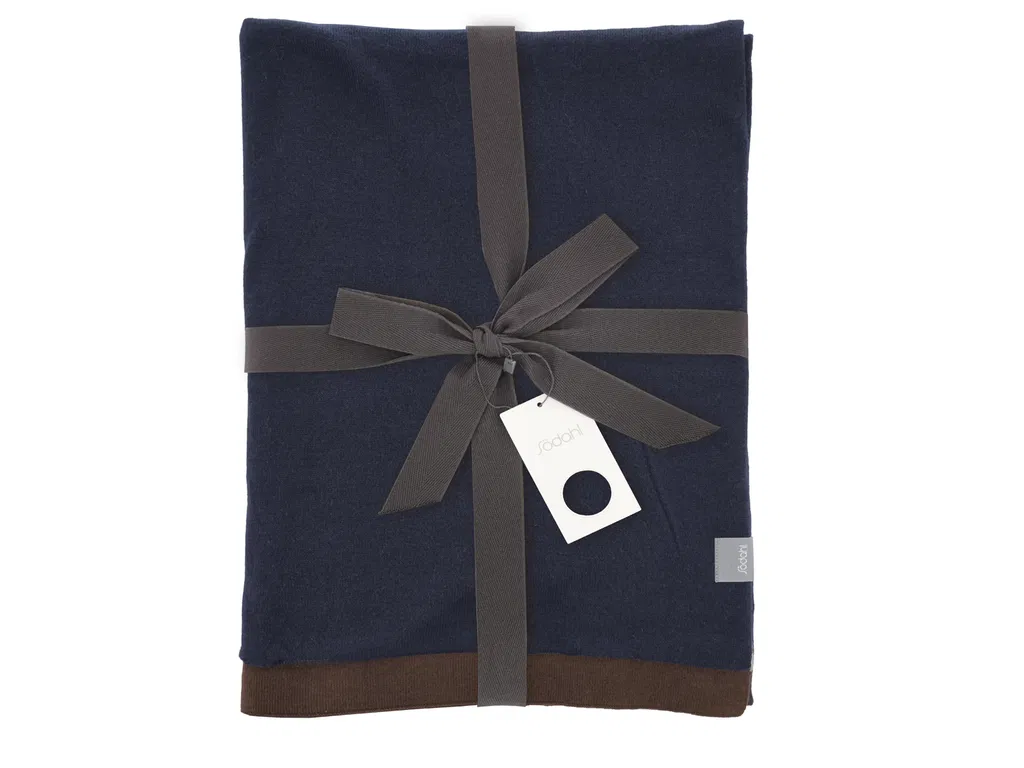 Södahl Impression Plaid 130 x 170 cm Navy blue