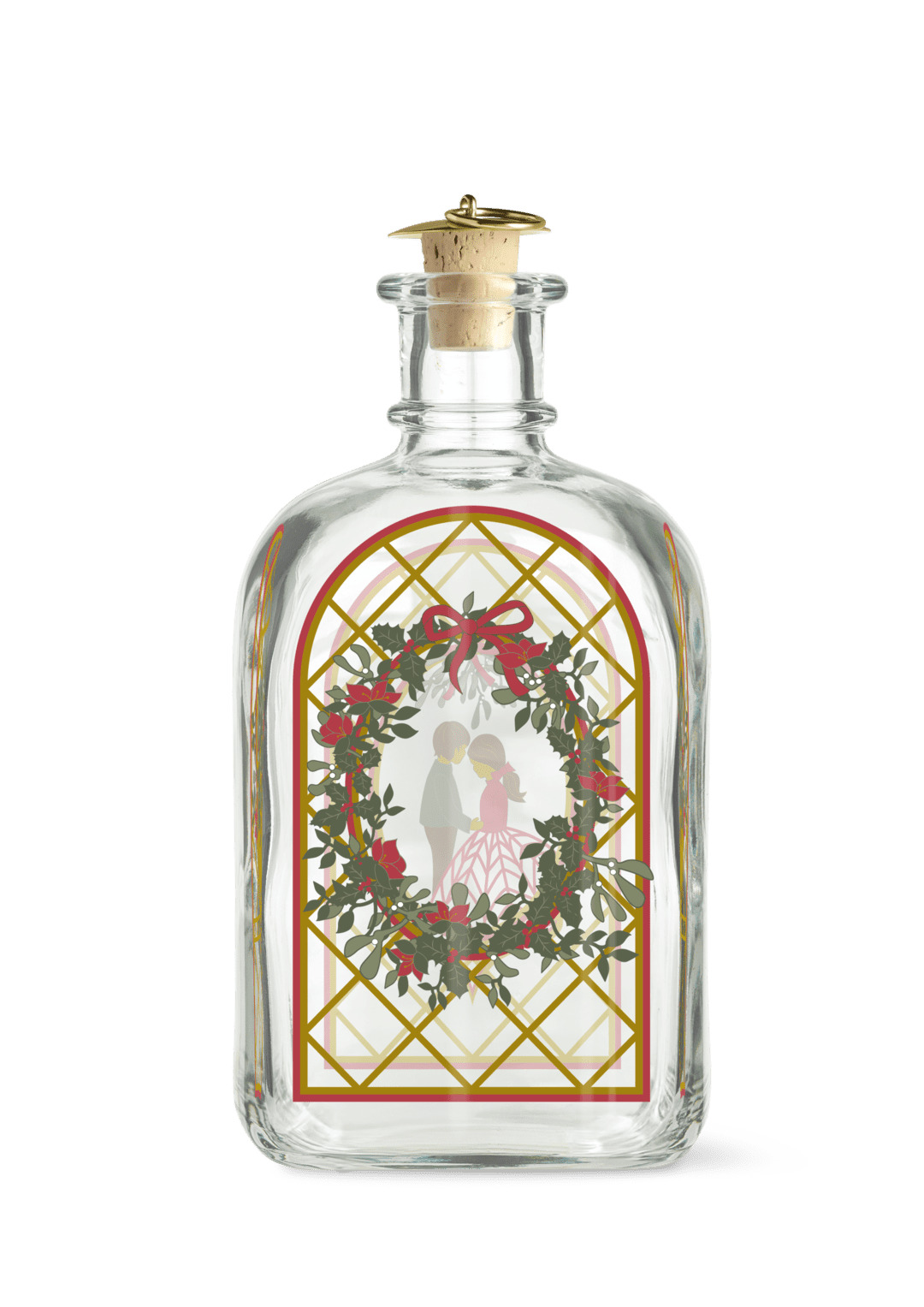 Holmegaard Christmas Juleflaske 2025 73 cl multi
