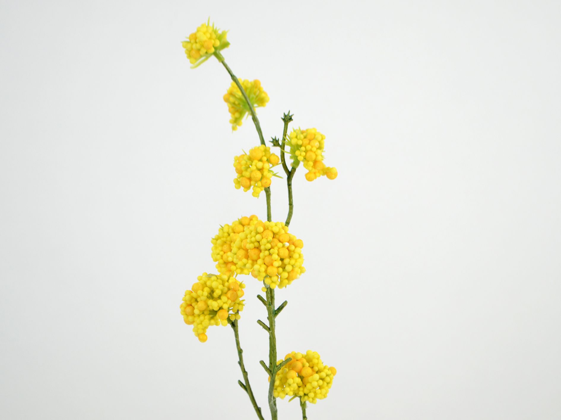 Berry Cluster Branch, 46 cm gul