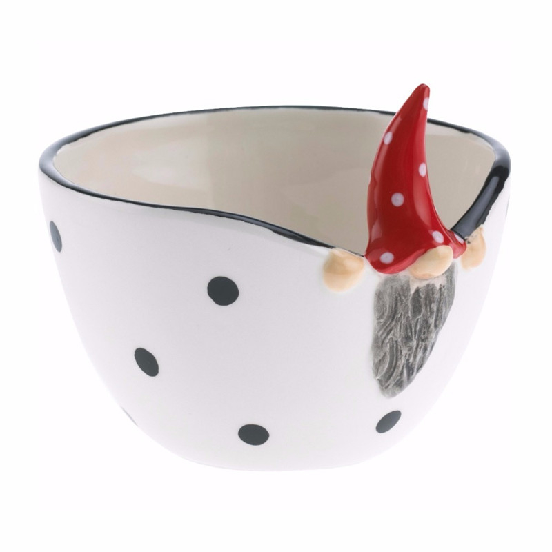 Skål Peek-a-boo nisse, Ø16 cm, 1 l