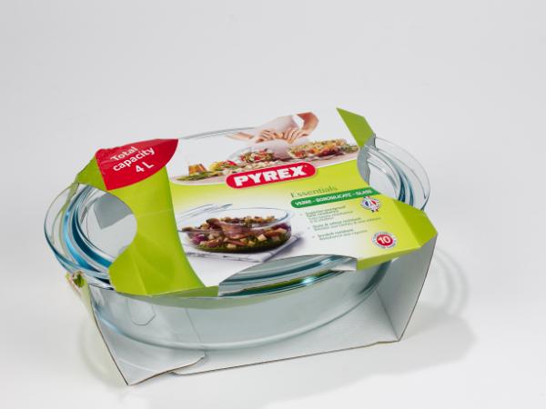 Pyrex Stegeso 4 liter Transparent