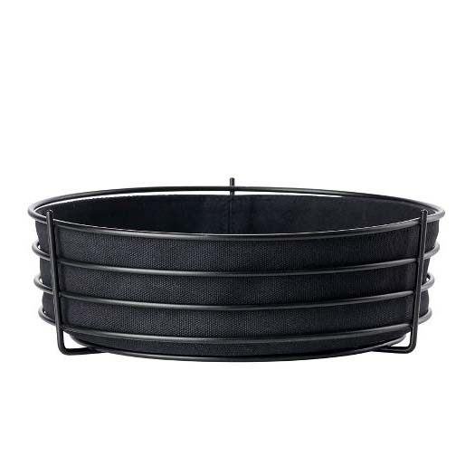 Zone Singles Kurv Dia. 25,5 x 8 cm Sort