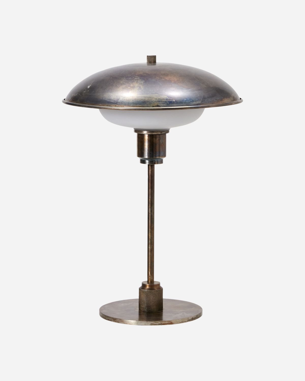 Bordlampe, HDBoston, Antik brun