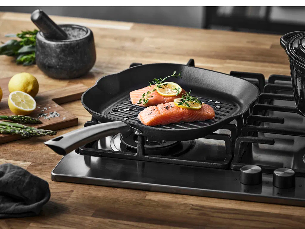 Pillivuyt Gourmet Garonne Grillpande 48,2 x 28 x 6,5 cm Sort