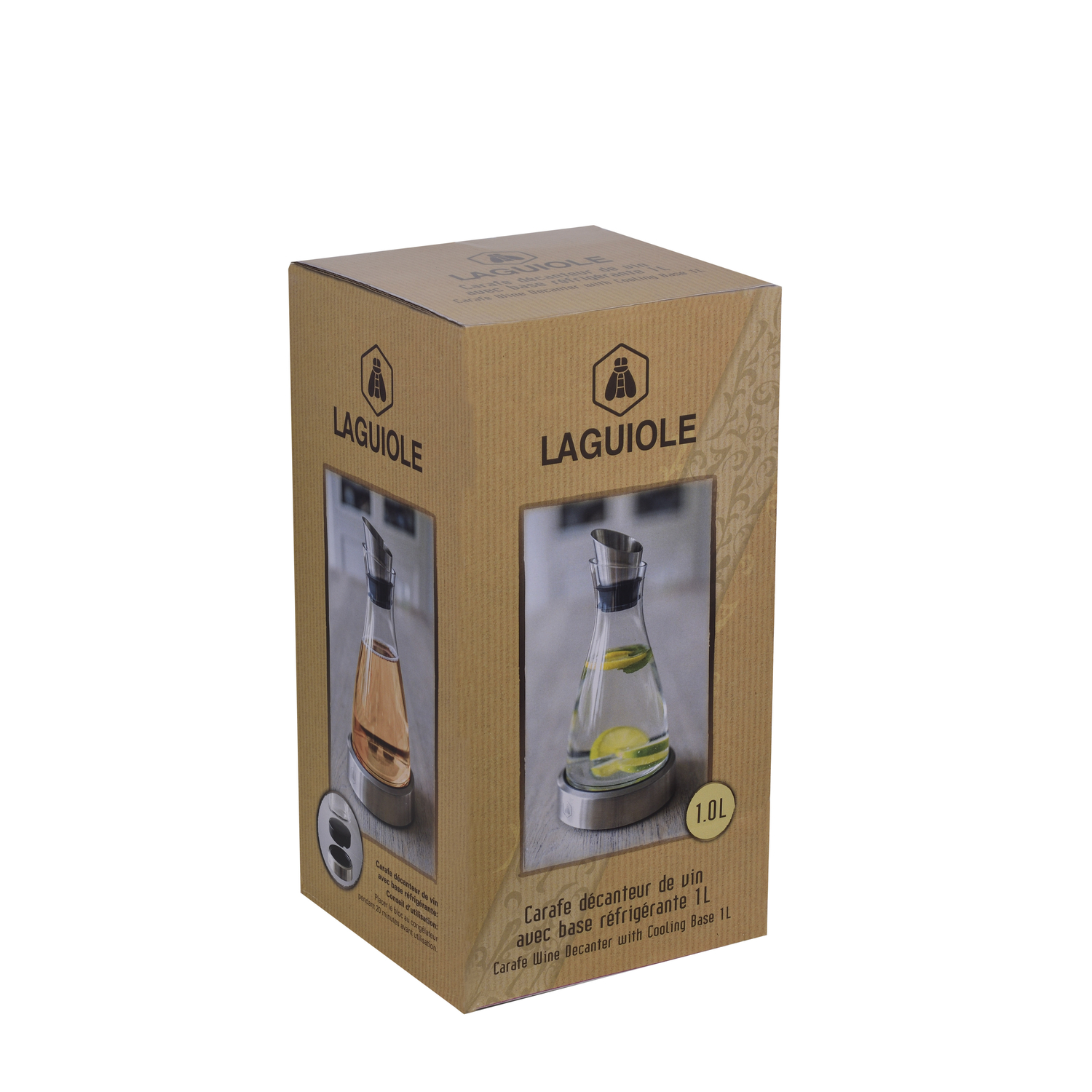 Laguiole Karaffel med Vinkøler bund