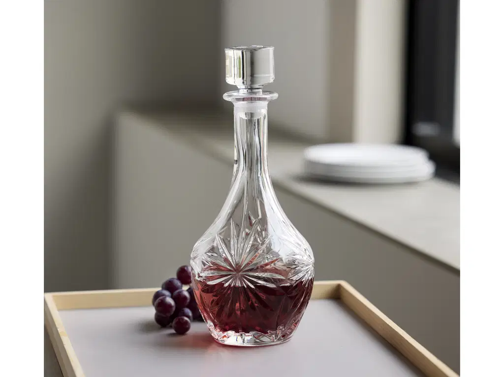 Lyngby Glas Vinkaraffel Melodia 1 liter Klar