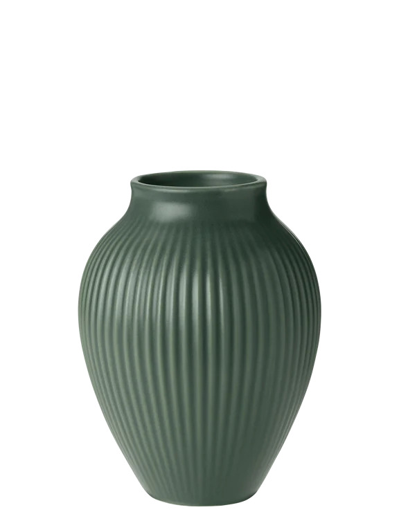 Knabstrup vase H 12.5 cm ming green