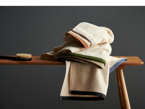 Södahl Contrast Håndklæde 50 x 70 cm Sky Blue*