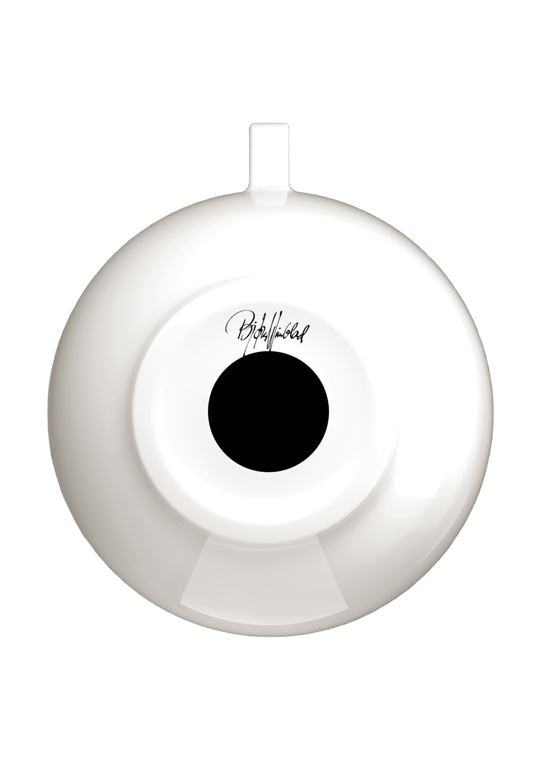 Wiinblad Olga Lysestage H14 cm lys blå