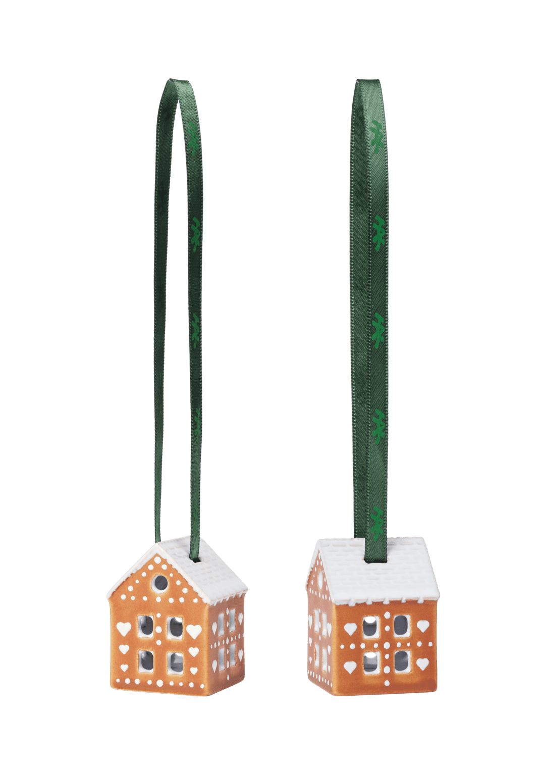 Kähler Gingerbread Juleophæng H5 brun 2 stk.
