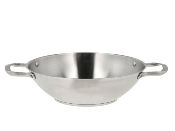 Pillivuyt Gourmet Roya Wok Dia 28 cm Stål