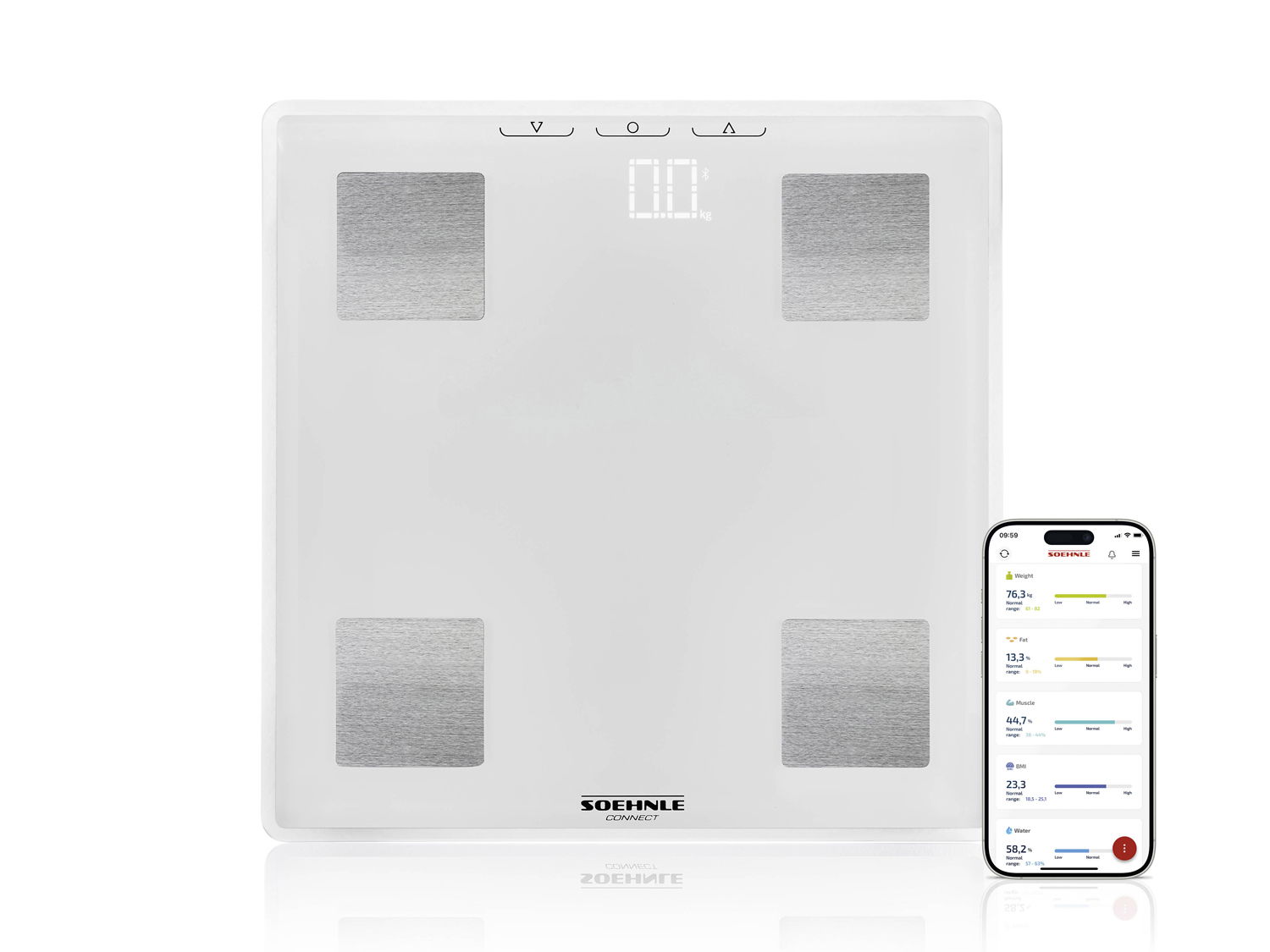Kropsanalysevægt Shape Sense Connect Lite Hvid