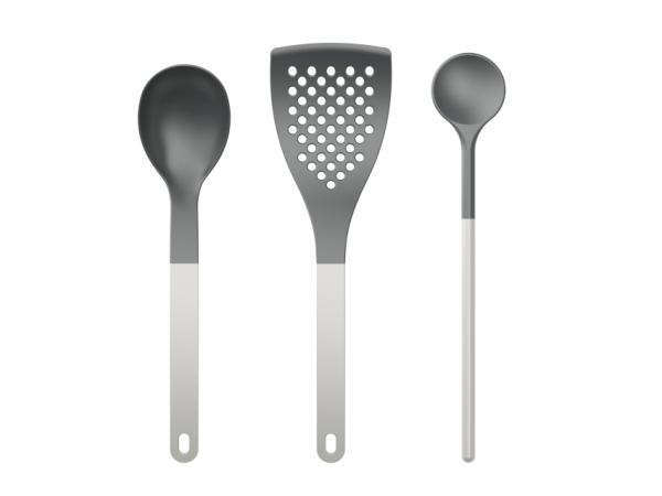 Rosti NEW Optima Køkkenredskabssæt 1, 3 dele Hvid