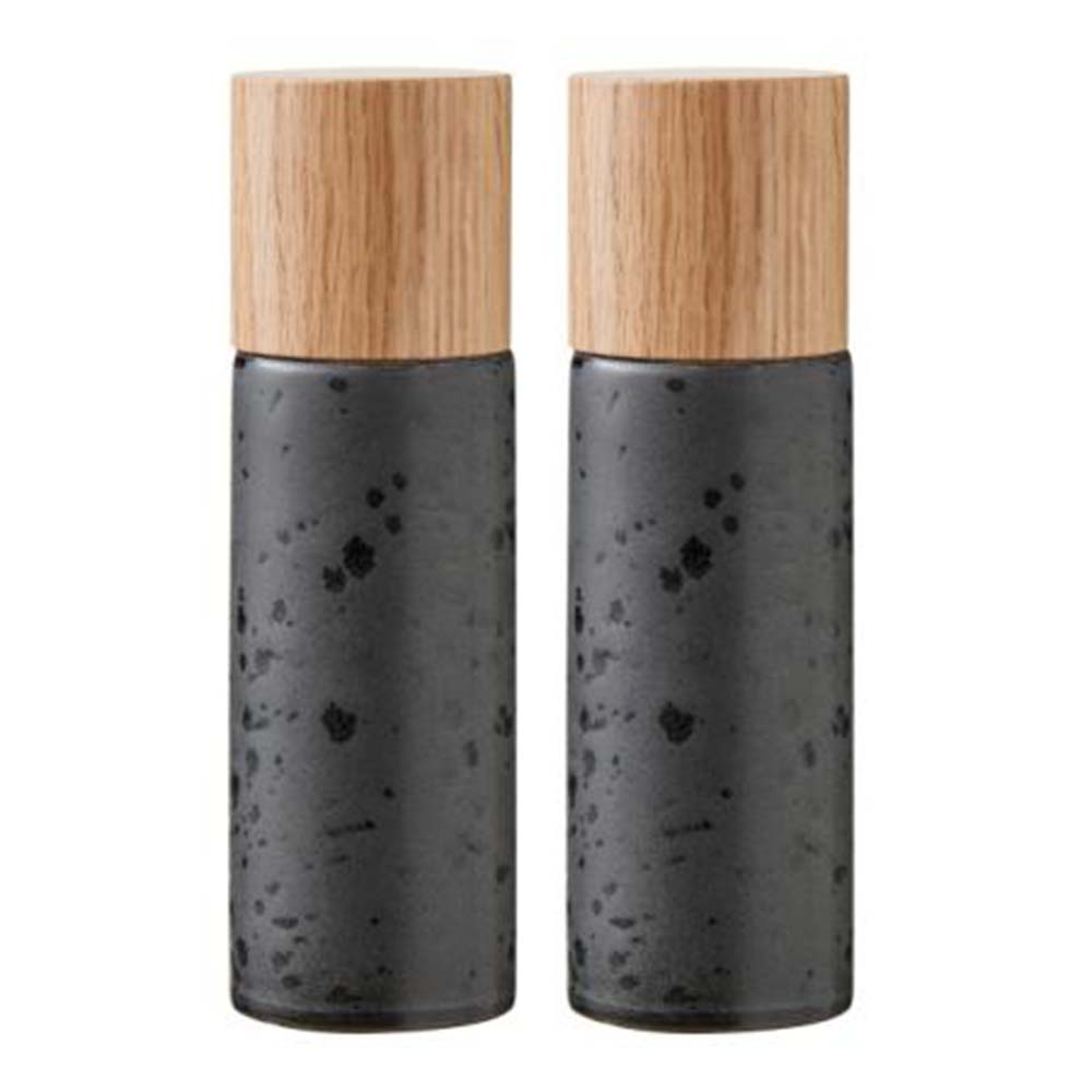 BITZ Salt & Peber Dia. 5, Mat sort