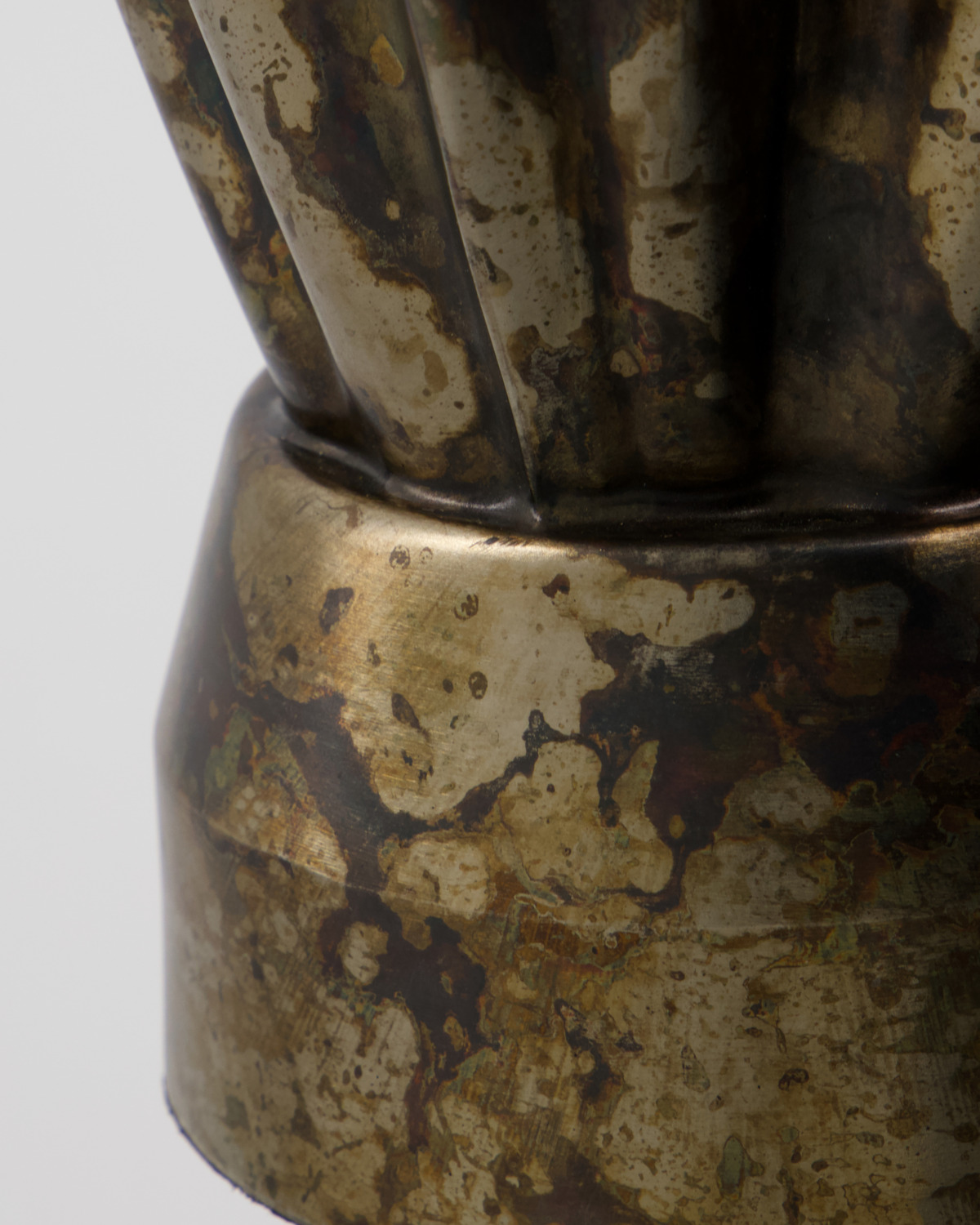 Vase, Flood, Antik brun H33 cm