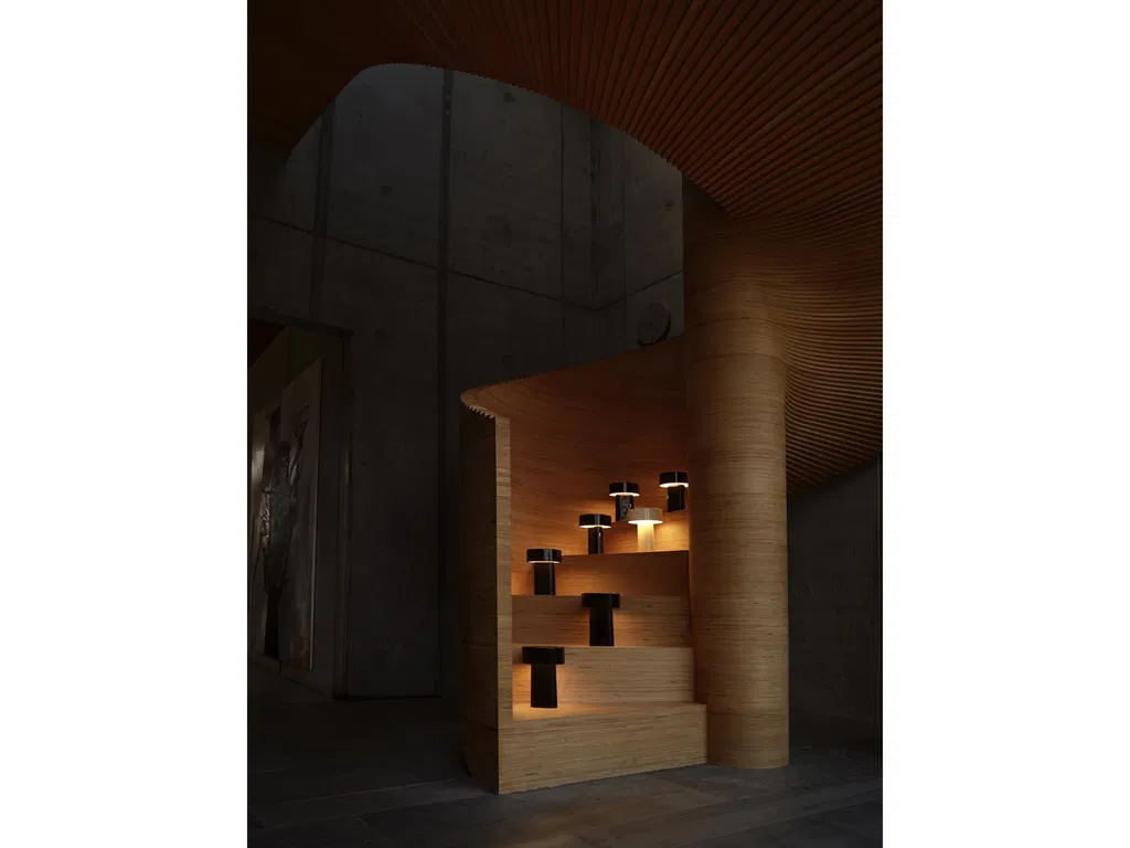 Zone Lampe Oblong Sort Dia 14 cm