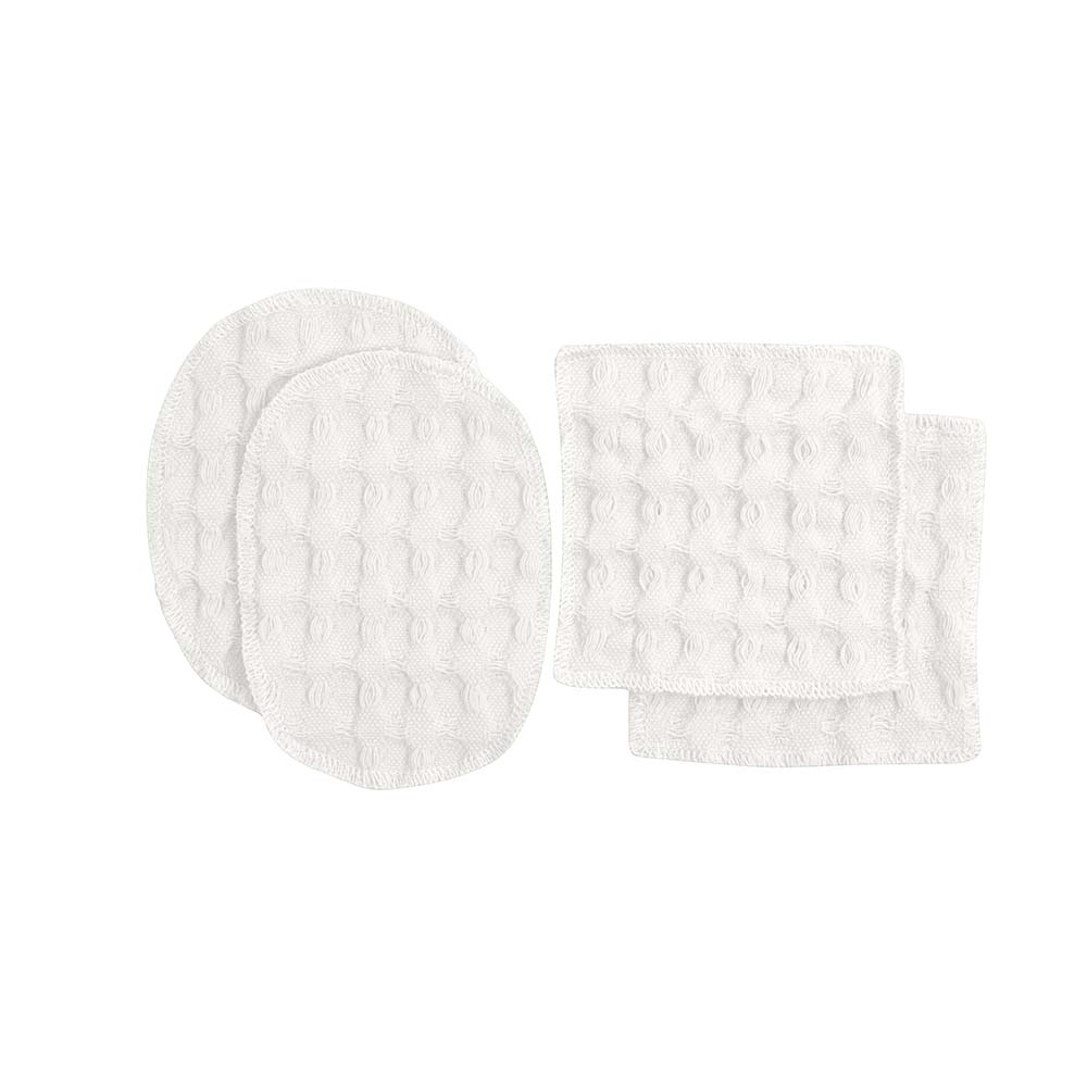 Big Waffle, Makeup Pads, Natural White