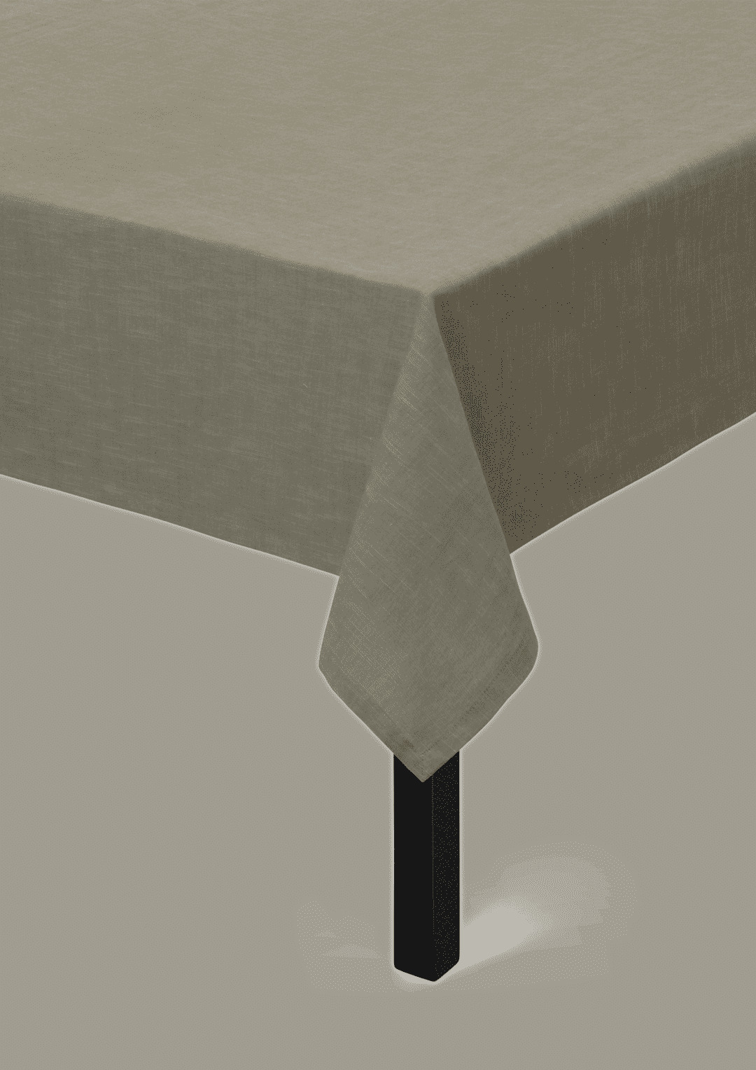 Juna Basic Bomuldsdug olivengrøn 150x320 cm