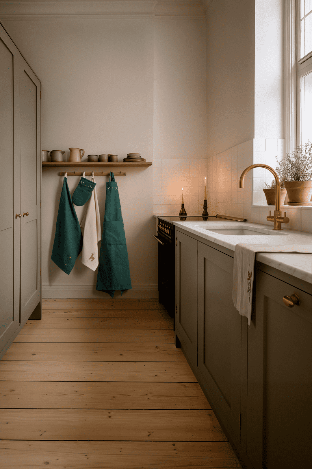 Christmas Fable Viskestykke 50x70 cm sand