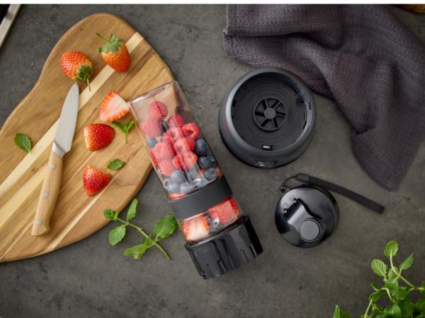 Nordic Sense Smoothieblender 600 ml 300 watt Sort