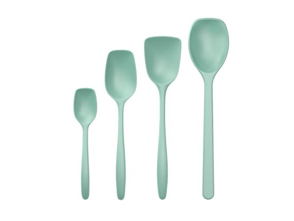 Rosti Classic Grydeskesæt 4 dele Nordic green
